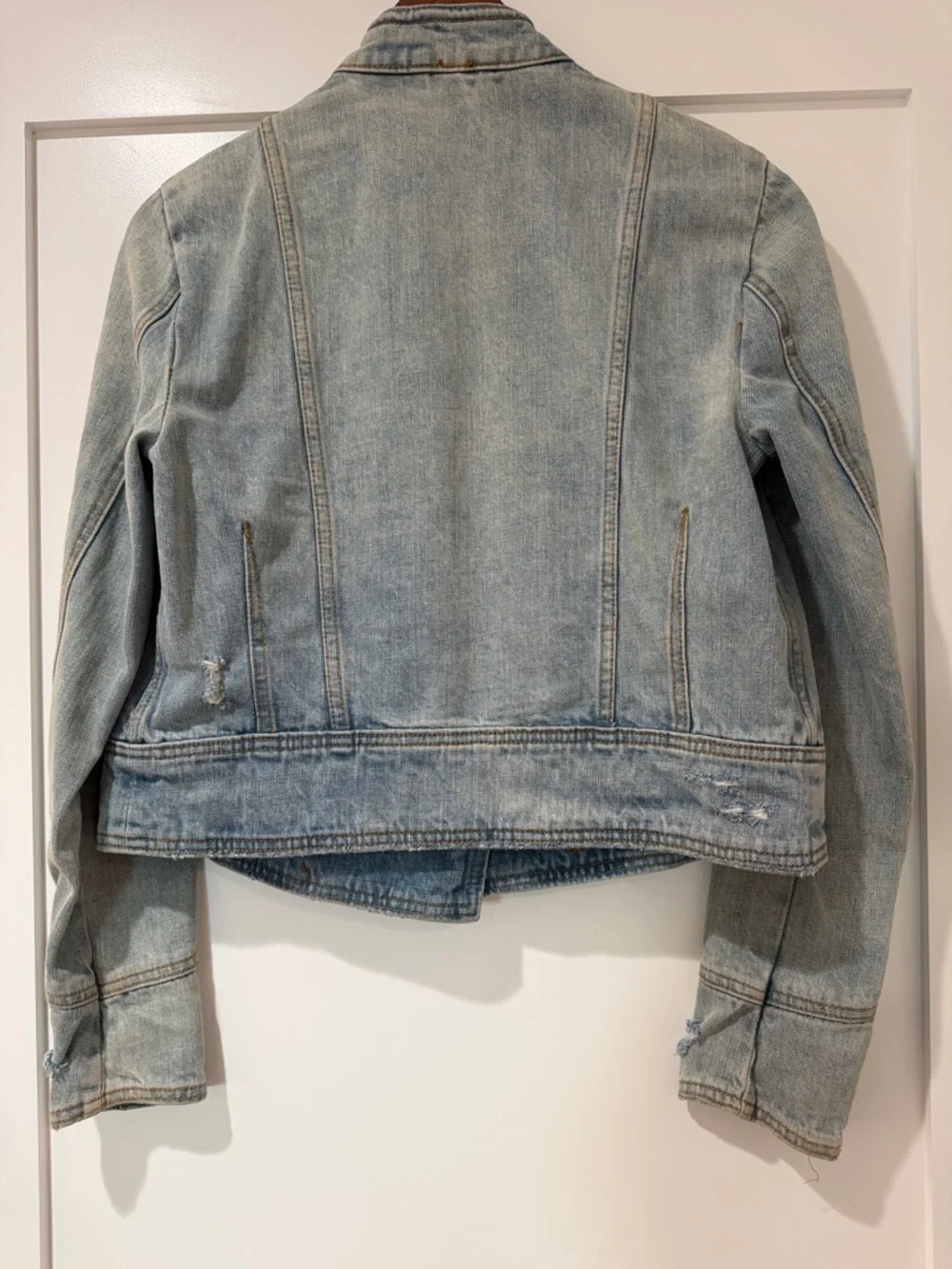 NWT Free People Denim Jacket - Picture 10 of 11